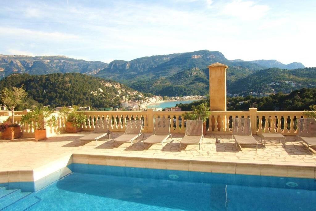 Apartamento Gran Terraza Privada Y Vistas Al Mar Puerto de Sóller Ngoại thất bức ảnh