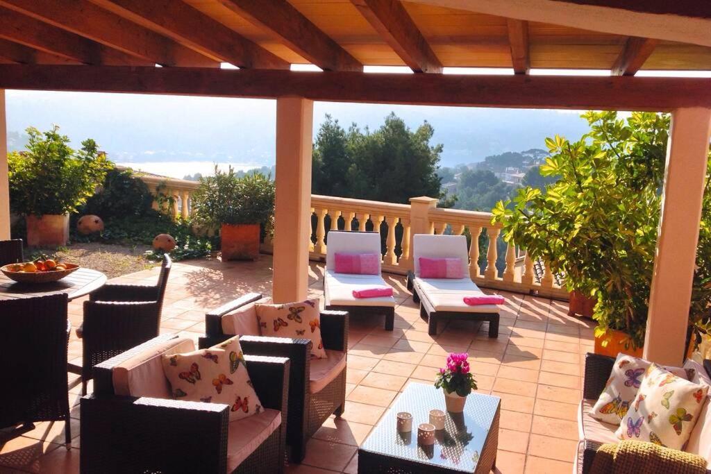 Apartamento Gran Terraza Privada Y Vistas Al Mar Puerto de Sóller Ngoại thất bức ảnh